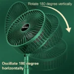 2000mAh Portable Desk Fan Rechargeable Mini Folding Telescopic Floor Low Noise Cooling Fan Household Bedroom with.jpg  3