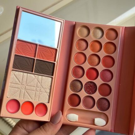 5 in 1 Cute Queen Makeup Palette  Includes  Eyeshadow  Blush  Highlighter  Concealer  Lipstick  Rs 1199    Whatsapp  03196188099 JPG