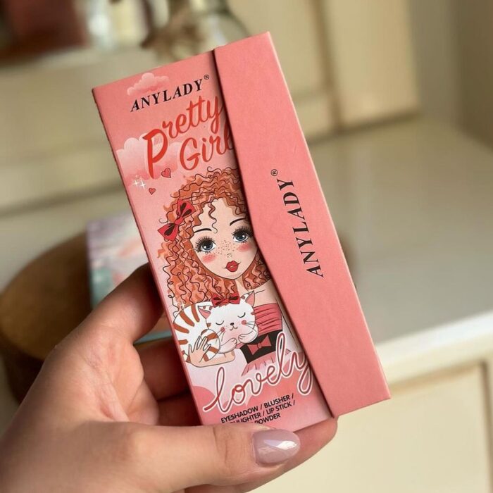 5 in 1 Cute Queen Makeup Palette  Includes  Eyeshadow  Blush  Highlighter  Concealer  Lipstick  Rs 1199    Whatsapp  03196188099 JPG  2