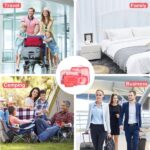 6pcs set waterproof travel storage bag portable luggage clothes organizer cosmetic pouch packing cubes set random color 9