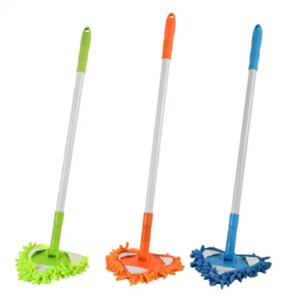 Detachable Washable Cleaning 360 Spin Magic Telescopic Mop 1