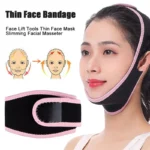 Dubbele Kin Gezicht Bandage Elastische Gezicht Bandage V Lijn Gezicht Shaper Chin Cheek Lift Up Riem.jpg  2