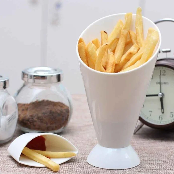 French Fries Dip Cone Cup with Sauce Holder 1 1024x1024 2x 707f3283 f9aa 4ae1 be48 b55017008544 1