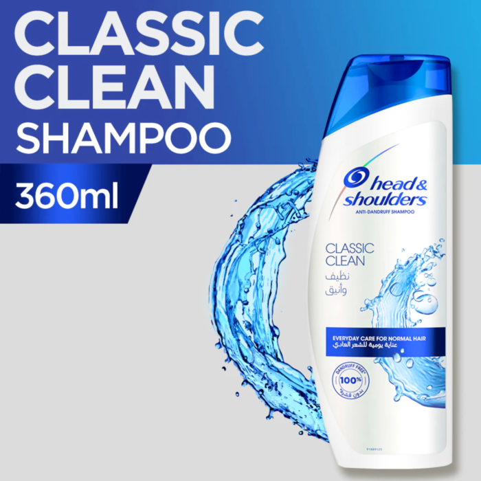 Head Shoulders Classic Clean Shampoo PK 360ml