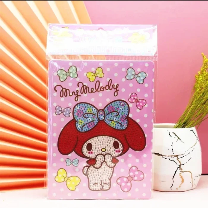 Kawaii Melody Kuromi Cinnamon Diamond Painting Ins Diy All Diamond Painting Crystal Sticky Diamond Painting Halloween.jpg  1