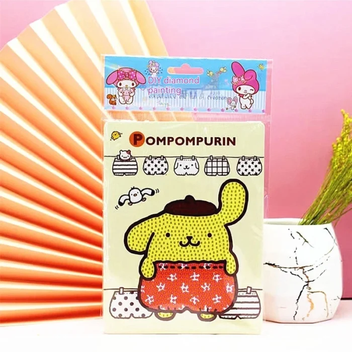 Kawaii Melody Kuromi Cinnamon Diamond Painting Ins Diy All Diamond Painting Crystal Sticky Diamond Painting Halloween.jpg