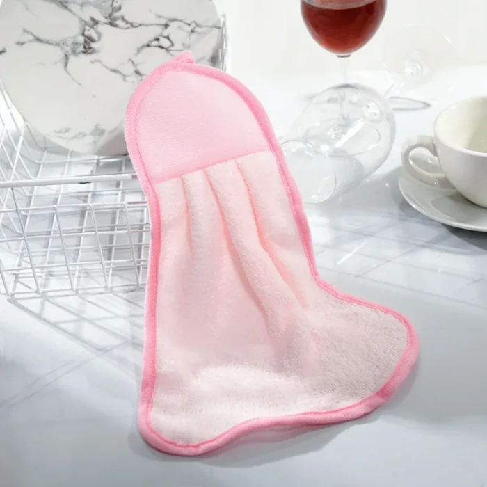 Mercan kadife banyo malzemeleri yumu ak as l el havlusu kal nla m emici bez Dishcloths.jpg  1