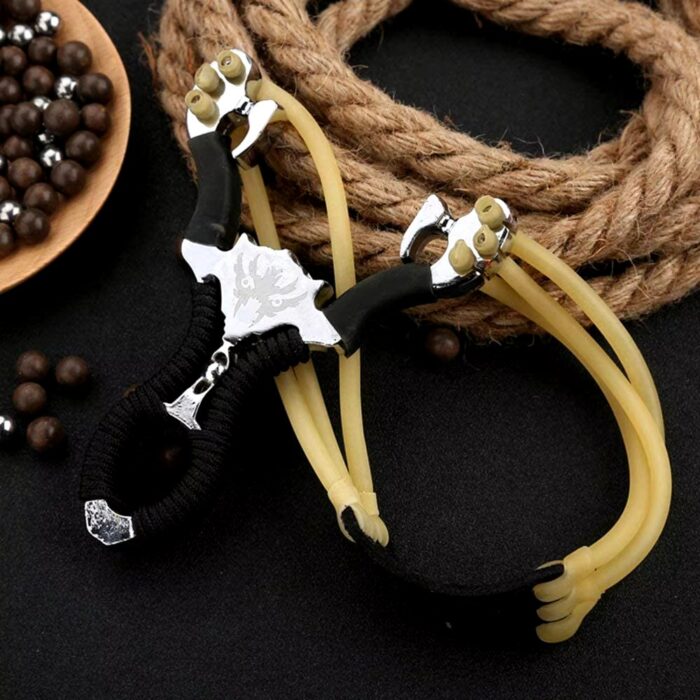 Mini fronde de poche Super pr cise pour la chasse ensemble professionnel en acier catapulte puissante.jpg  1