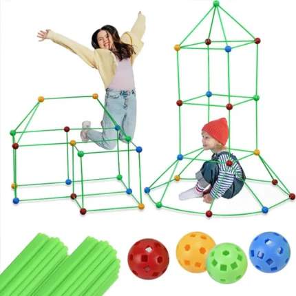 New Creative Fort Building Blocks Indoor Tent Brick Kit Children s Diy Ball Games Educational Toys.jpg  1
