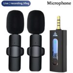 Wireless 3 5mm Lavalier Lapel Microphone Omnidirectional Condenser Mic for Camera Speaker Smartphone Recording Mic for.jpg