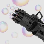 automatic bubble gun for kids water gatling play gun for boys girls random color 2 2
