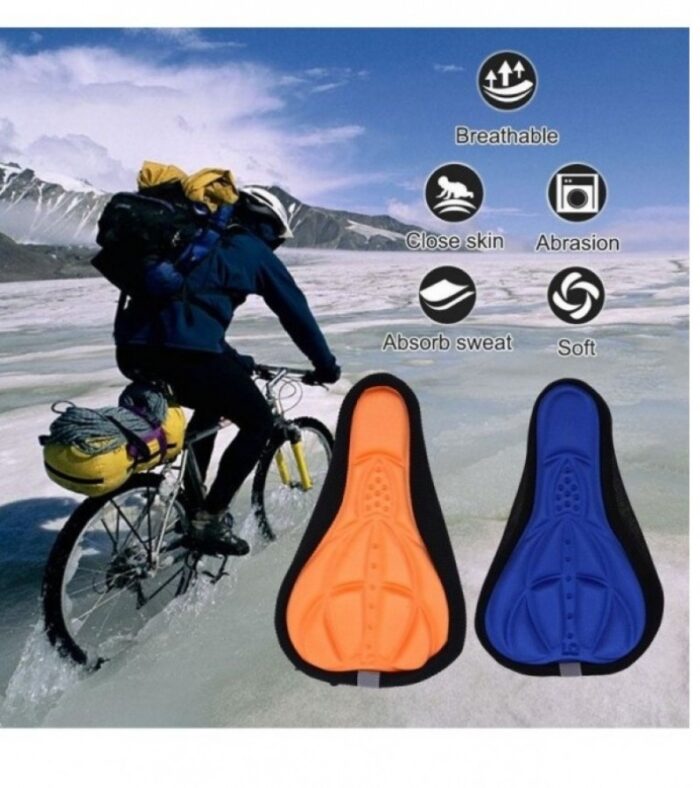 bicycle soft silicone 3d gel pad cushion cover 548884