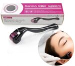 derma roller titanium micro needle drs 540 pins derma roller stainless steel for facial skin care hair loss treatment tool 2