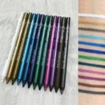 flormor pencil pack of 12 flormal eye liner pencil 12 pencils pack water proof eyeliner random color shades 6