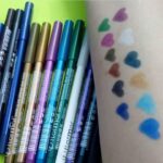 flormor pencil pack of 12 flormal eye liner pencil 12 pencils pack water proof eyeliner random color shades 8