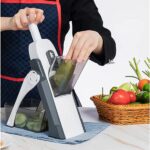 mandoline food slicer vegetable cutter safe food chopper 2