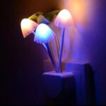 mushroom night light led night lights flower lamp bedroom baby room lamps for family friend or kids gifts random colors 2 1 1