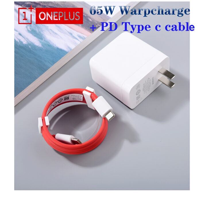 oneplus 65w warp pd charger for 1 7 7t 7t pro 8 8t 9 9t 10 pro 509217