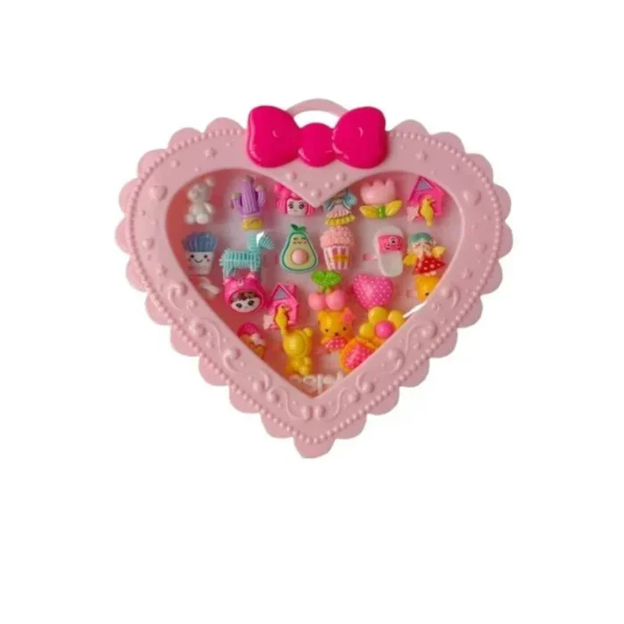 pack of 24 cute rings in heart shape box 251966 1600x