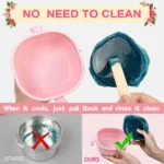 portable silicone wax warmer foldable wax heater rechargeable random color 6