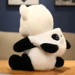 soft stuffed panda bear with cap 465067