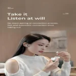 t03s pro joyroom tws active noise cancelling anc earbuds white 9