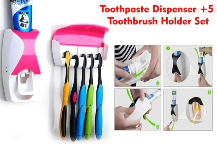 toothpaste dispenser tooth brush with toothbrush 1000x1000 1