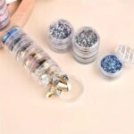 transparent co joined round jewelry makeup storage box container bracelet earring round plastic organizer 5