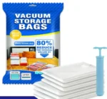 vacuum storage bag packaging bag for vacuum compression storage bag set of 6 0 in Pakistan