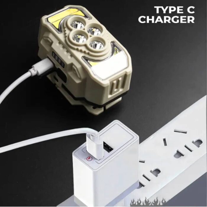 قیمت چراغ پیشانی COB4 LED مدل HX 815