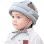 baby cushion helmet safety hat, soft infant safety helmet, toddler head protector cushion, anti-bump baby walking hat, adjustable bab y head safety helmet, breathable baby helmet soft, cartoon animal baby safety cap, cushion helmet for crawling toddler, anti-injury baby headgear, washable infant safety hat