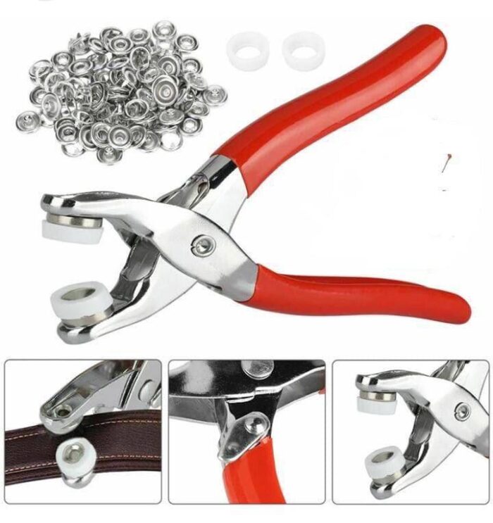 Metal Snap Pliers Tool Kit (with Button Fasteners)
