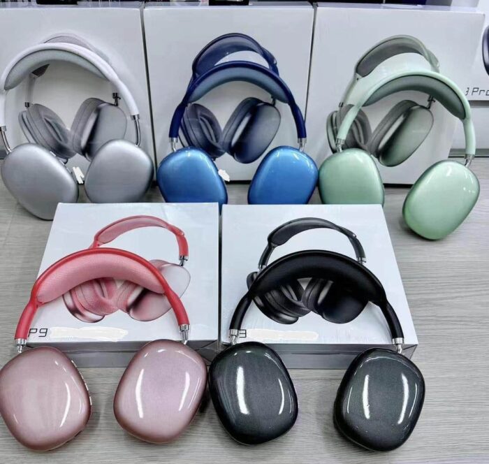P9 wireless Bluetooth headphones, Bluetooth 5.3 stereo headset, headphone with TF card slot, long battery Bluetooth headphones, 40 mm driver wireless headphones, portable P9 Bluetooth headset, headset with call control and MP3 mode, rechargeable Bluetooth headphone P9