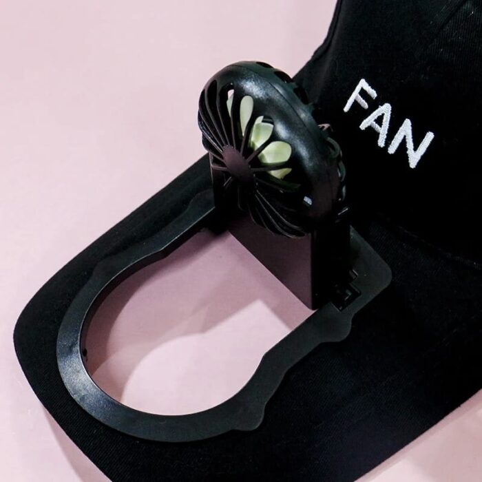 Cap with Built-In USB Fan | Portable Cooling Baseball Hat Cap with Built-In USB Fan | Portable Cooling Baseball Hat