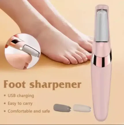 electric foot sharpner file grinder foot pedicure tool dead skin callus remover machine 2 1
