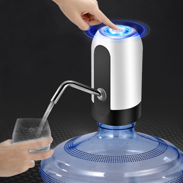 Touch Rechargeable Water Pump, USB Water Dispenser, Portable Bottle Pump
