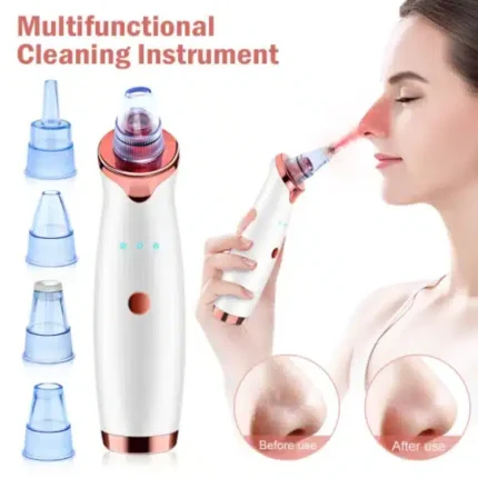 vacuum blackhead remover face black spots cleaner white dot pimple removal blackhead remover for nosefacial pore acne grease cleaner skin care 2 1