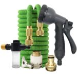50 ft Magic Expandable Garden Hose – Lightweight, Anti-Kink, Multi-Function Spray Nozzle
