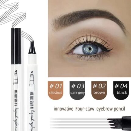 4 tip waterproof eyebrow pen waterproof tattoo tint fine sketch liquid eyebrow pencil creates natural makeup effect 1