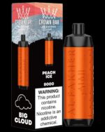 al-fakher-crown-bar-disposable-vape-8000-puffs-5mg-nicotine-18-ml-e-juice-rechargeable-with-mesh-coils - 4