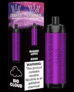 al-fakher-crown-bar-disposable-vape-8000-puffs-5mg-nicotine-18-ml-e-juice-rechargeable-with-mesh-coils - 9