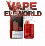 elfworld de6000 disposable vape pod device 6000 puffs 13 5ml e liquid 5 nicotine rechargeable 650mah via usb c disposable vape for smokers disposable pod fo 1