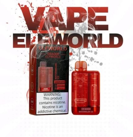 elfworld de6000 disposable vape pod device 6000 puffs 13 5ml e liquid 5 nicotine rechargeable 650mah via usb c disposable vape for smokers disposable pod fo 1