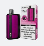 fusion-2-in-1-disposable-dual-flavor-vape-15000-puffs-20mg-rechargeable-premium-display-with-sleek-design - 2