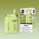 pop hit disposable vape pod 6000 puffs 5 nicotine 16ml liquid capacity best quality pod vape e cigarette without display 6
