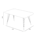 Black Goldy Nesting Tables Set – coffee table sizes guide
